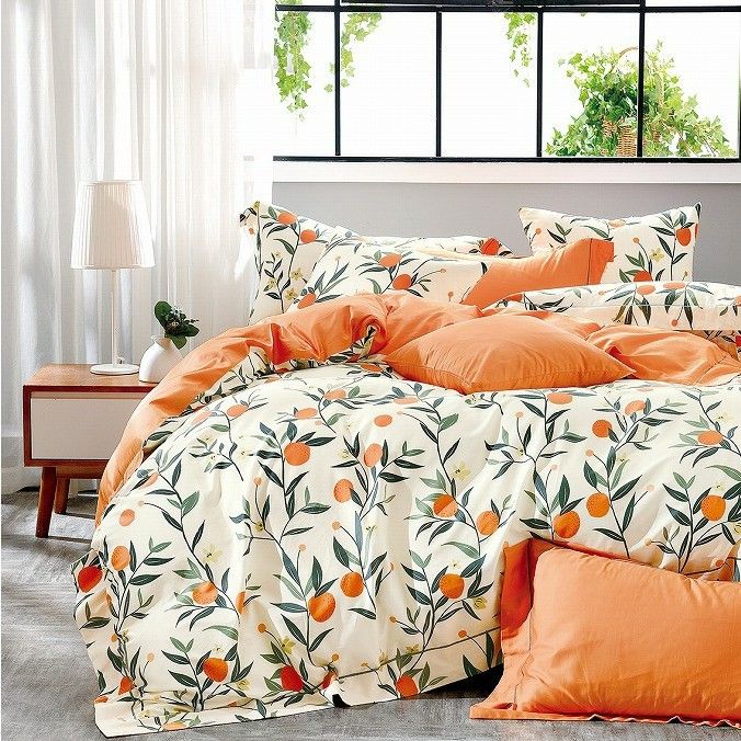 Custom Duvet Cover 3pcs 300 TC 100% Cotton Organic Comfortor Sets